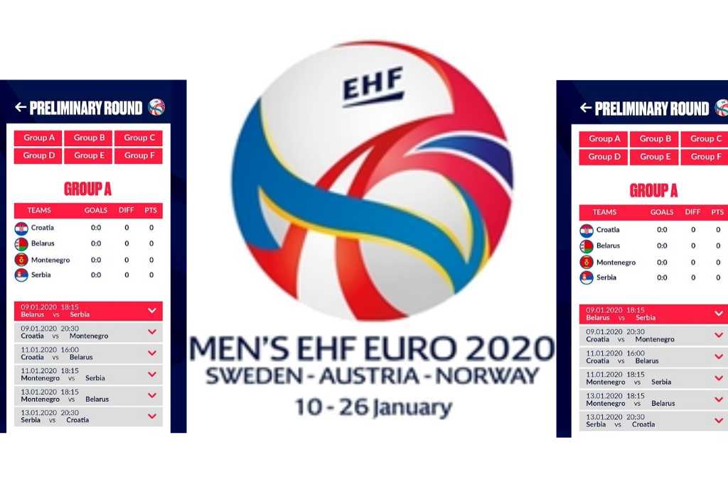 Zvanična mobilna aplikacija EHF EURO 2020